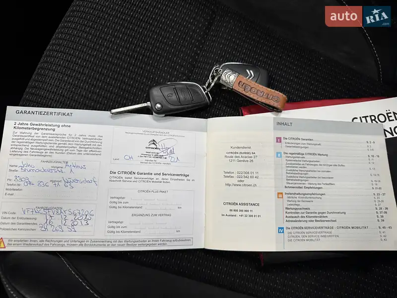 Хэтчбек Citroen C4 2010 в Луцке документ 5 фото Хэтчбек Citroen C4 2010 в Луцке документ