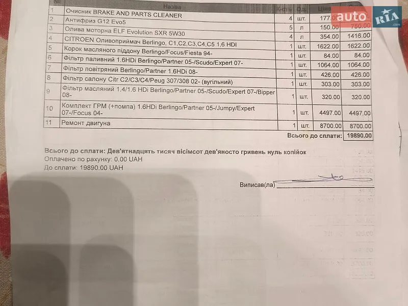 Хэтчбек Citroen C4 2008 в Львове документ