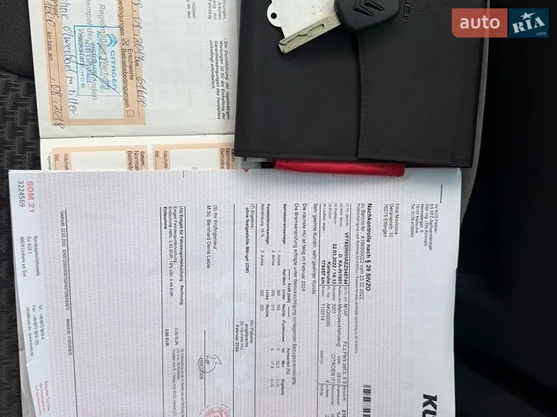Минивэн Citroen Jumpy 2014 в Львове документ