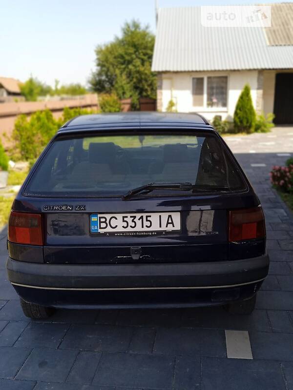 Citroen ZX 1992 - history of car sales on auto.ria.com