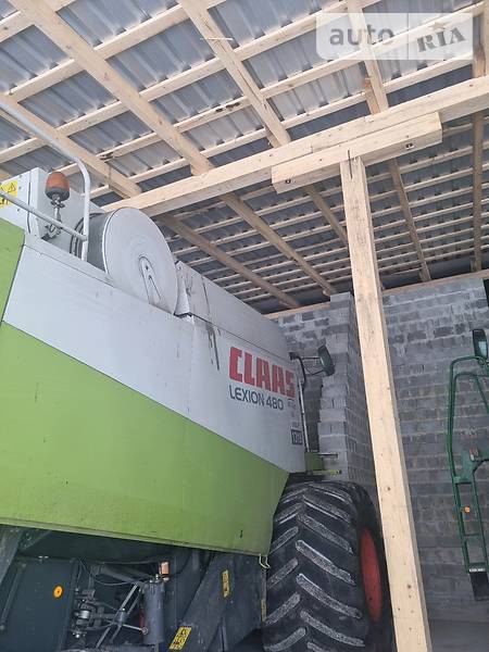 Claas Lexion 480 Cat