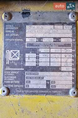 Вилочный погрузчик Clark DPM 1989 в 
