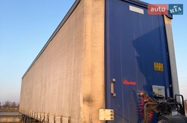 Тентований борт (штора) - напівпричіп Coder S3384D 2001 в Яворові