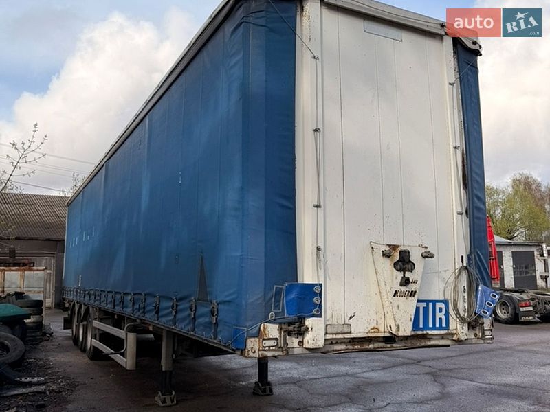 Бортовой полуприцеп Coder S3384D 2002 в Чернигове