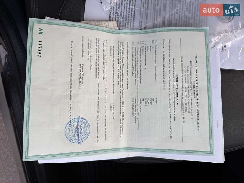 Внедорожник / Кроссовер Dacia Duster 2016 в Кролевце фото 24 Внедорожник / Кроссовер Dacia Duster 2016 в Кролевце