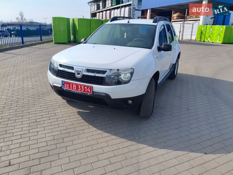2012 Dacia Duster, VIN UU1HSDCM548026153:plate — фото 1 (autoria)