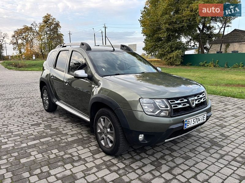 Внедорожник / Кроссовер Dacia Duster 2014 в Гадяче