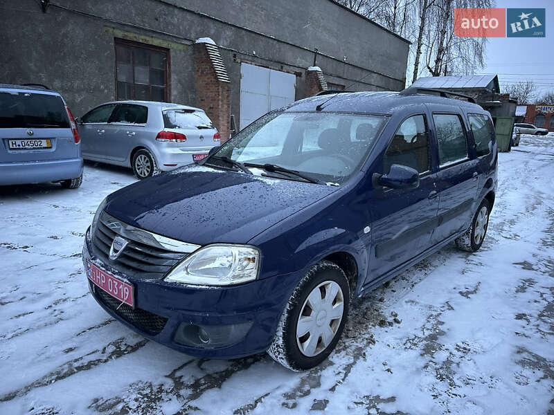 2009 Dacia Logan-MCV, VIN UU1KSD0F542102159:plate — фото 1 (autoria)