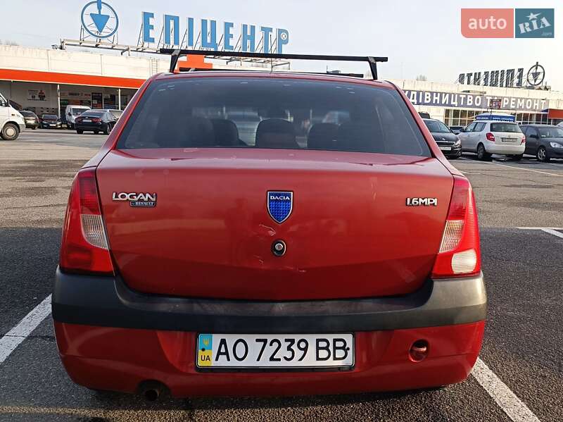 Седан Dacia Logan 2008 в Ужгороде