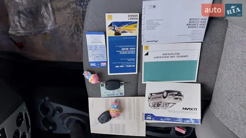 Седан Dacia Logan 2011 в Ходореві документ