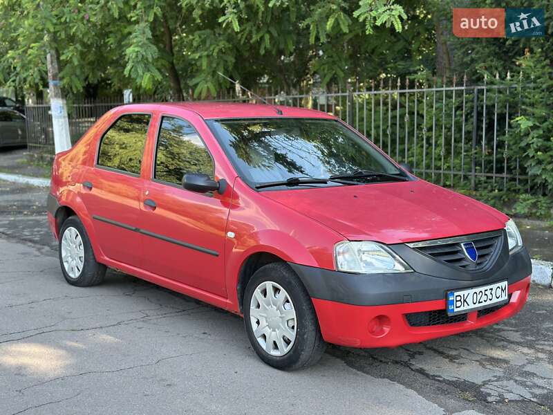 Седан Dacia Logan 2008 в Остроге