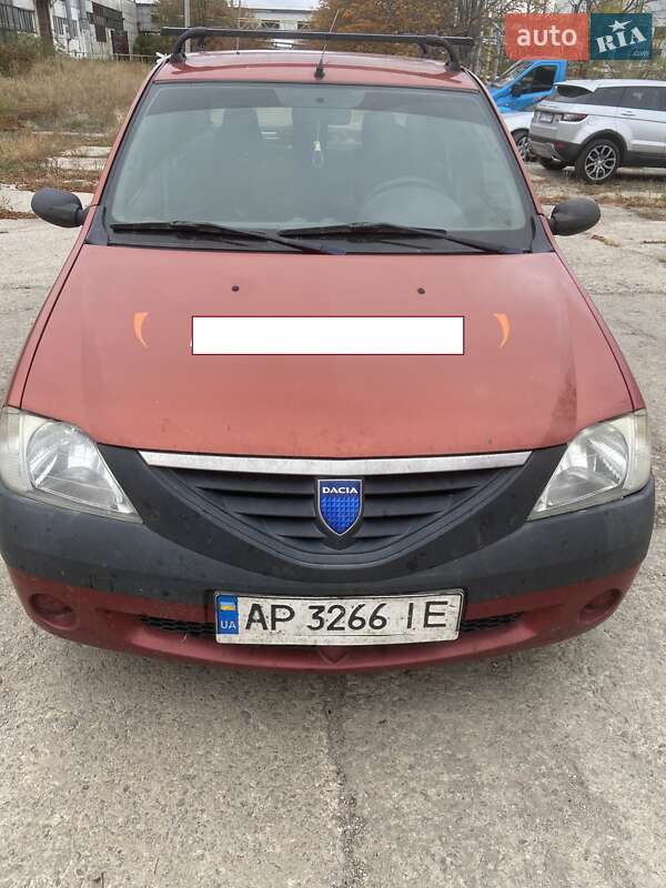Седан Dacia Logan 2008 в Запорожье фото Седан Dacia Logan 2008 в Запорожье