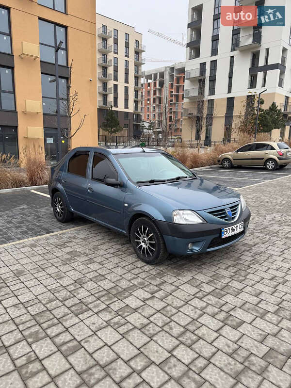 Седан Dacia Logan 2009 в Тернополе