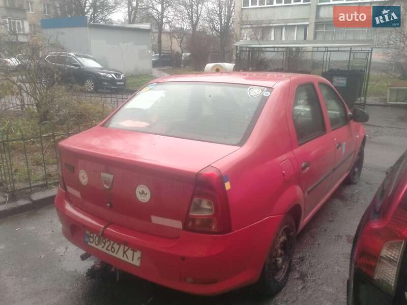 Седан Dacia Logan 2009 в Львові