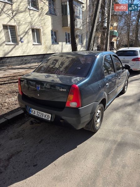 2006 Dacia Logan, VIN UU1LSDAHH35840247:plate — фото 1 (autoria)