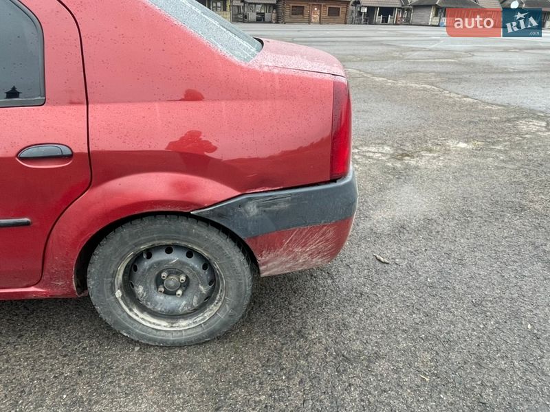 Седан Dacia Logan 2007 в Клевані