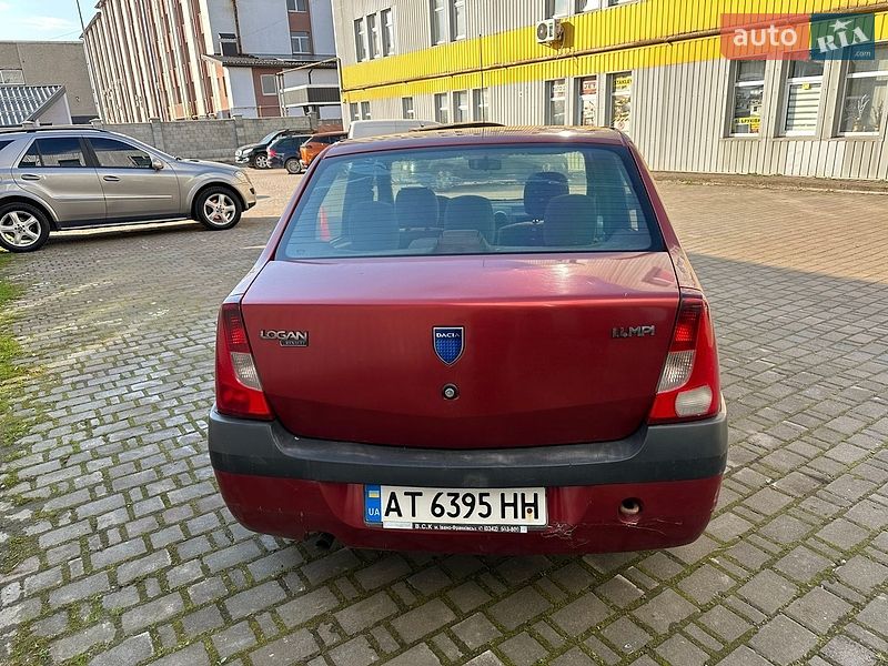 Седан Dacia Logan 2008 в Ивано-Франковске