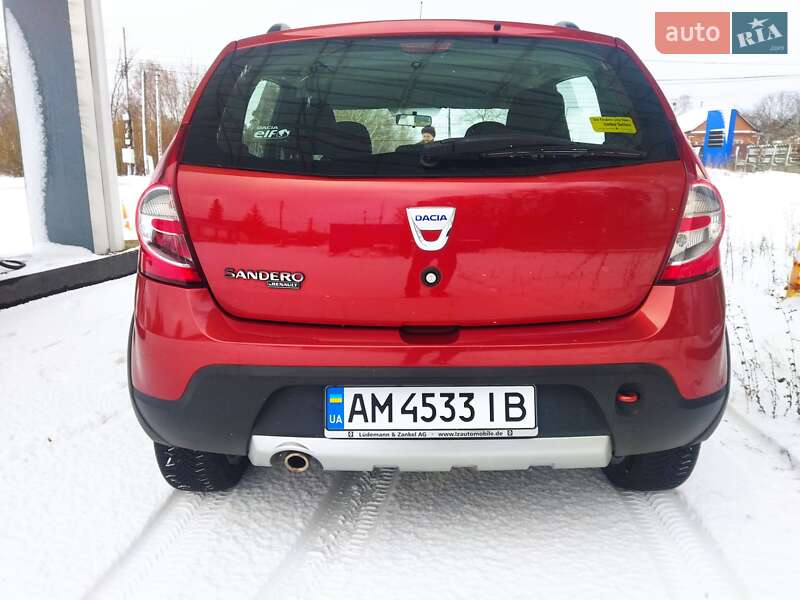 Внедорожник / Кроссовер Dacia Sandero StepWay 2010 в Бердичеве