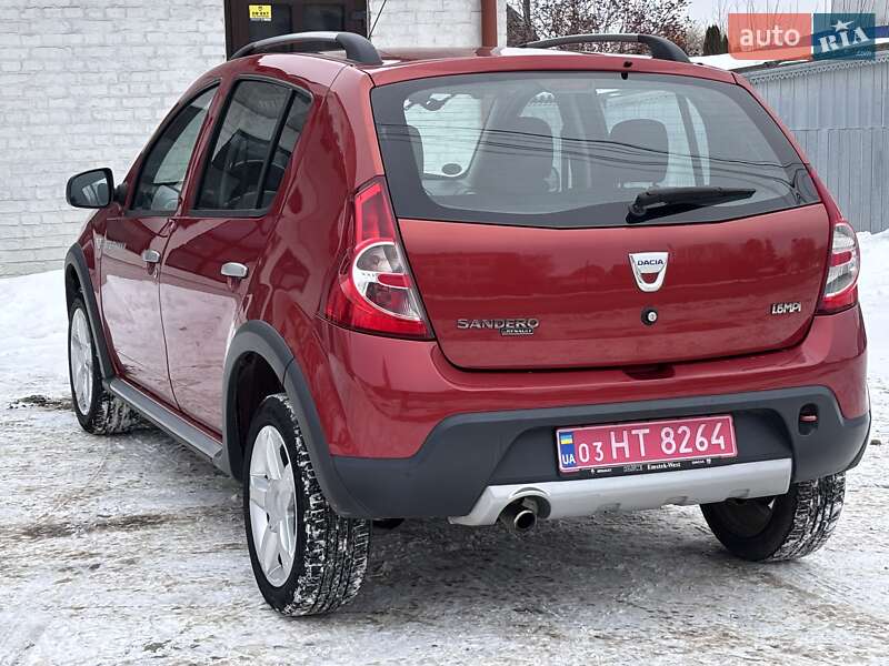 Позашляховик / Кросовер Dacia Sandero StepWay 2010 в Красилові фото 5 Позашляховик / Кросовер Dacia Sandero StepWay 2010 в Красилові