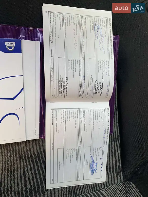 Хетчбек Dacia Sandero 2009 в Звягелі документ