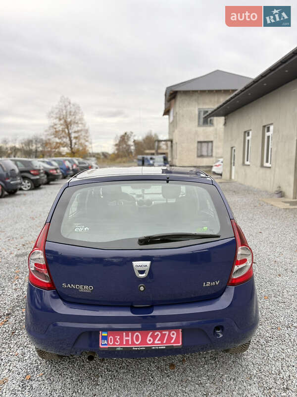 Хетчбек Dacia Sandero 2009 в Луцьку фото 6 Хетчбек Dacia Sandero 2009 в Луцьку