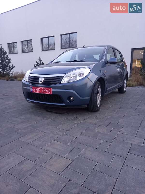 Хетчбек Dacia Sandero 2008 в Луцьку фото 4 Хетчбек Dacia Sandero 2008 в Луцьку