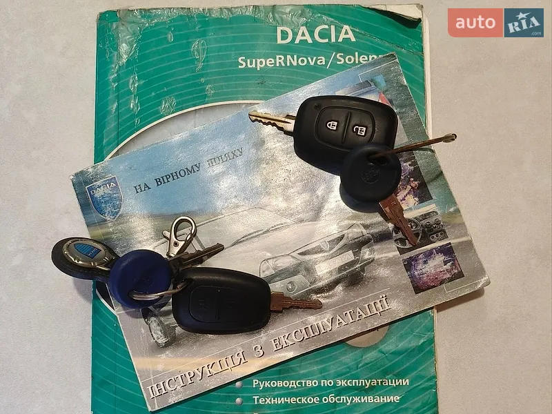 Седан Dacia Solenza 2004 в Чернигове документ