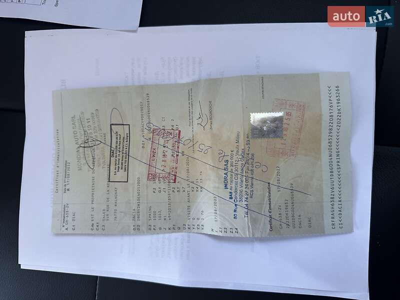 Позашляховик / Кросовер Dacia Spring 2022 в Вигоді