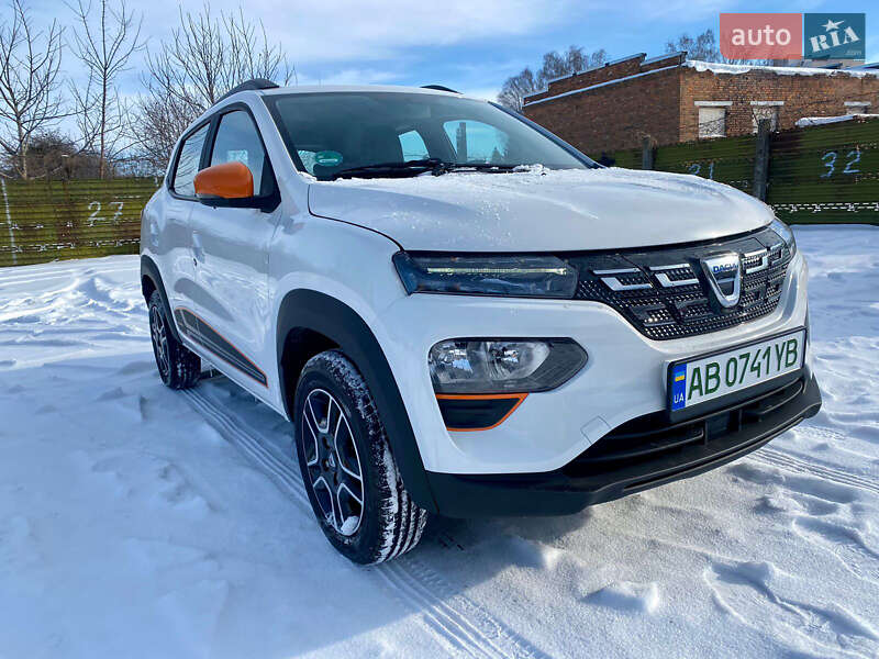 2021 Dacia Spring, VIN UU1DBG008MU023754:plate — фото 1 (autoria)