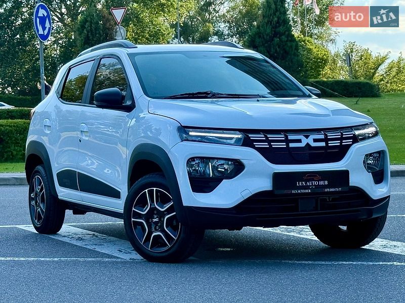 2023 Dacia Spring, VIN UU1DBG001PU158742:plate — фото 1 (autoria)