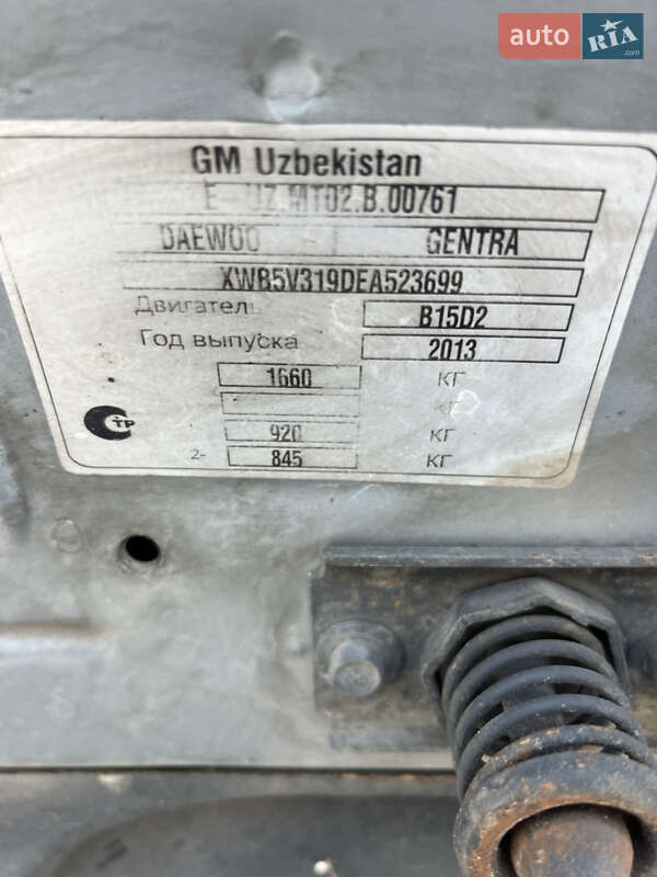 Седан Daewoo Gentra 2013 в Белой Церкви фото 16 Седан Daewoo Gentra 2013 в Белой Церкви