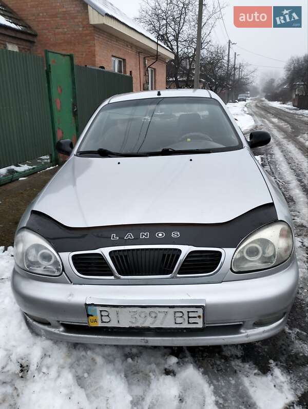 Седан Daewoo Lanos 2007 в Полтаві