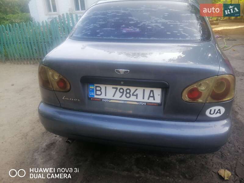 Седан Daewoo Lanos 2008 в Полтаві
