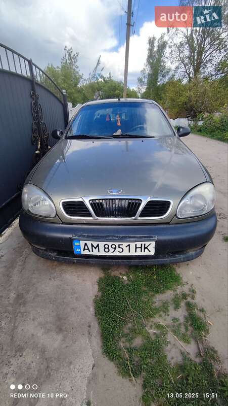 Седан Daewoo Lanos 2007 в Любаре