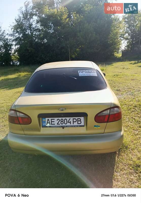 Седан Daewoo Lanos 2007 в Новомосковске