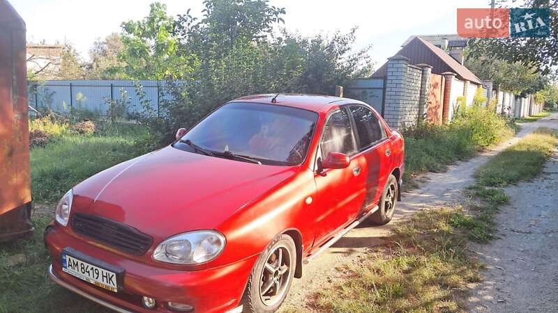 Седан Daewoo Lanos 2008 в Житомире