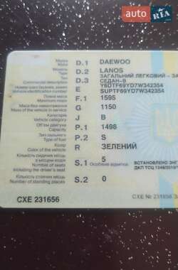 Седан Daewoo Lanos 2007 в Кривом Роге