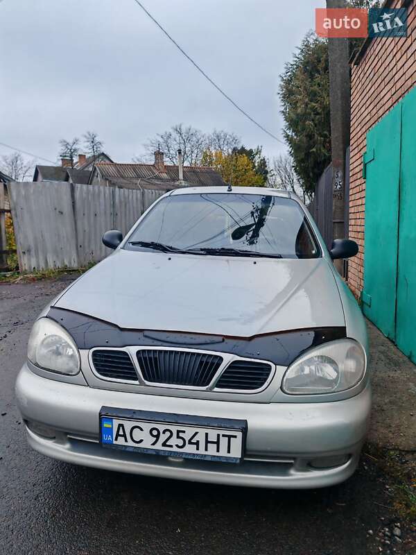 2007 Daewoo Lanos, VIN Y6DTF69YD7W339495:plate — фото 1 (autoria)
