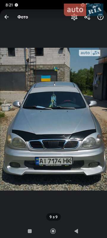 2008 Daewoo Lanos, VIN Y6DTF69YP80177994:plate — фото 1 (autoria)
