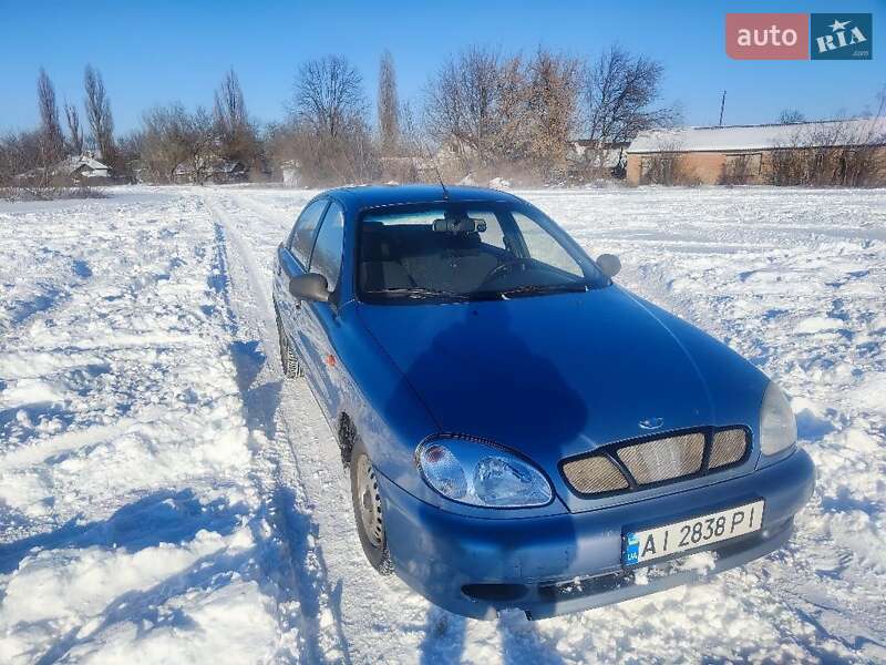 2008 Daewoo Lanos, VIN Y6DTF699P8W398838:plate — фото 1 (autoria)