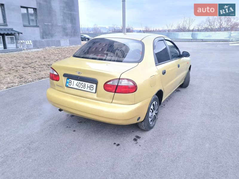 2007 Daewoo Lanos, VIN Y6DTF69YD7W376601:plate — фото 1 (autoria)
