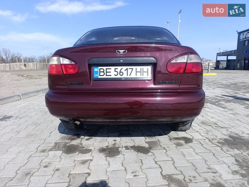 Седан Daewoo Lanos 2008 в Вознесенске