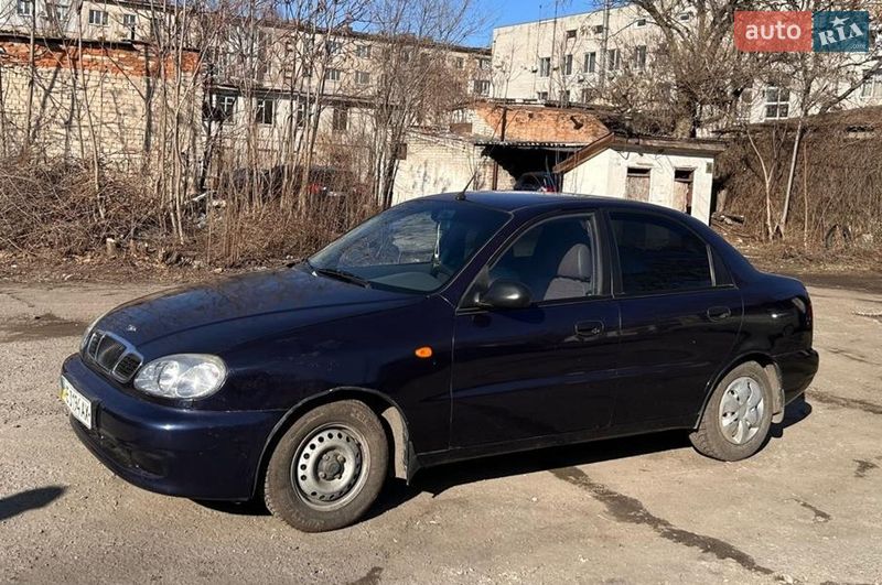 2006 Daewoo Lanos, VIN Y6DTF69YD6W275593:plate — фото 1 (autoria)