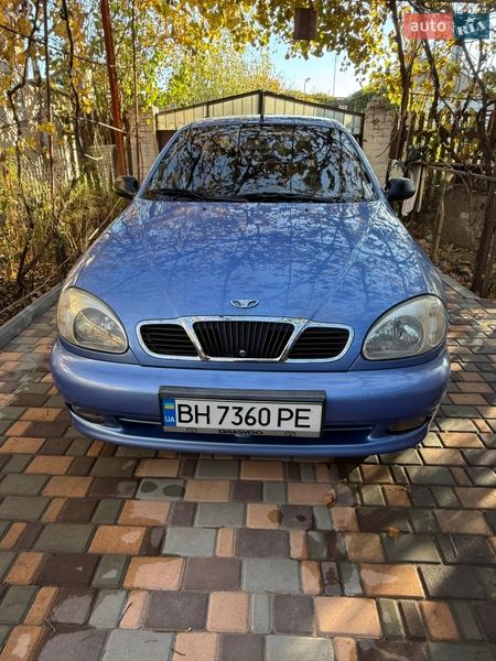 2007 Daewoo Lanos, VIN Y6DTF696D7W319774:plate — фото 1 (autoria)