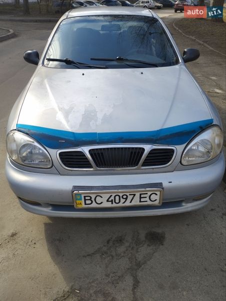 2005 Daewoo Lanos, VIN Y6DTF69Y050001667:plate — фото 1 (autoria)