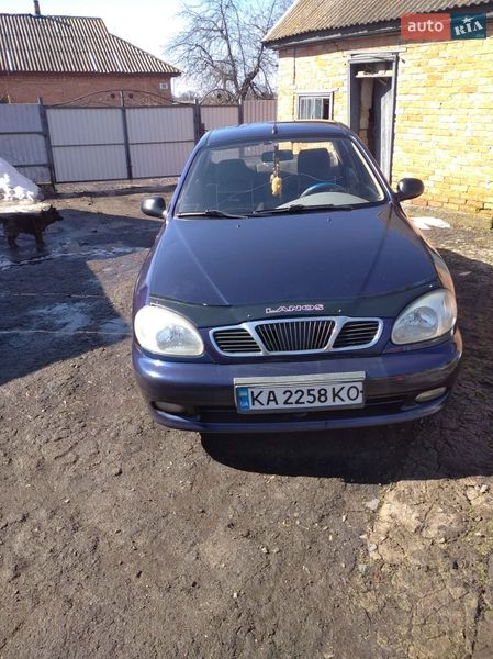 2006 Daewoo Lanos, VIN Y6DTF69YD6W272496:plate — фото 1 (autoria)