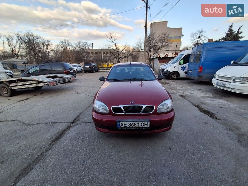 2008 Daewoo Lanos, VIN Y6DTF69YD8W403185:plate — фото 1 (autoria)