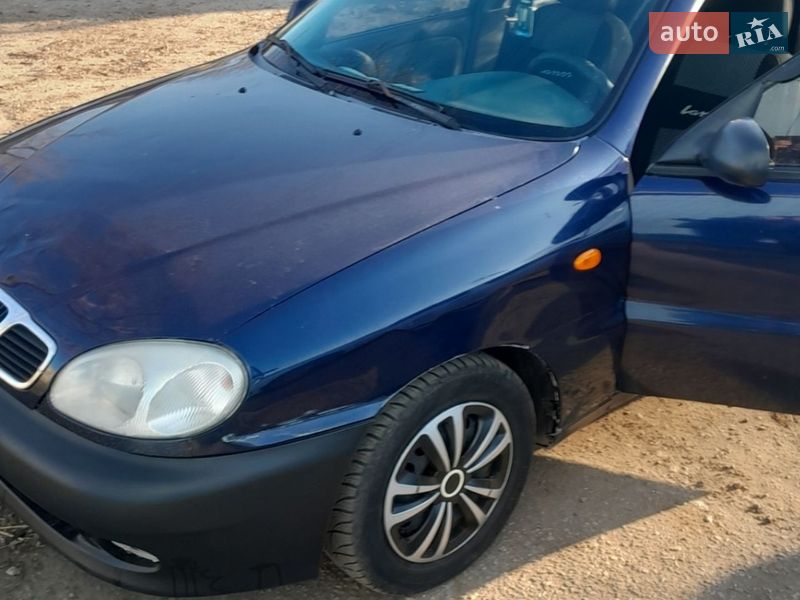 2006 Daewoo Lanos, VIN Y6DTF69YD6W302845:plate — фото 1 (autoria)