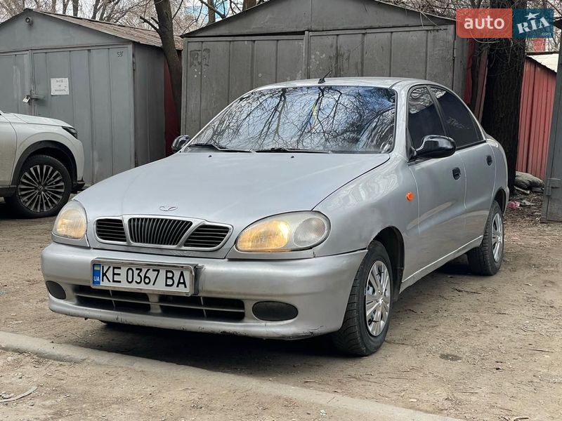 2007 Daewoo Lanos, VIN Y6DTF69YD7W374347:plate — фото 1 (autoria)