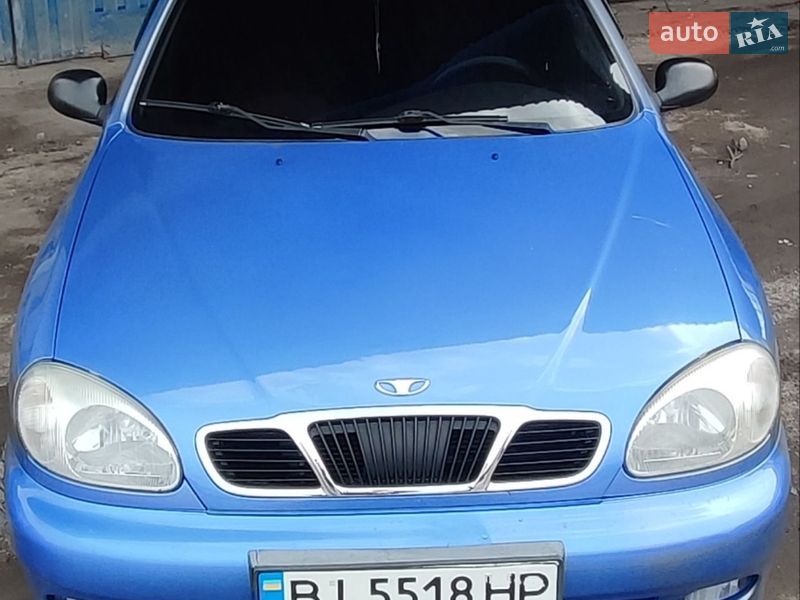 2007 Daewoo Lanos, VIN Y6DTF69YD7W346163:plate — фото 1 (autoria)